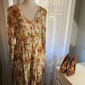 Long flowy dress